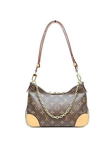 Louis Vuitton LOUIS VUITTON M45832 Monogram Boulogne PM Shoulder Bag, Brown, Women's (view 1)