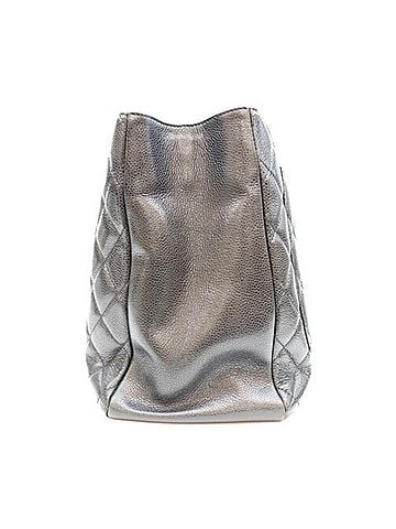 Chanel CHANEL A50995 Caviar GST Tote Bag, Black with Silver Hardware, Women's (view 2)
