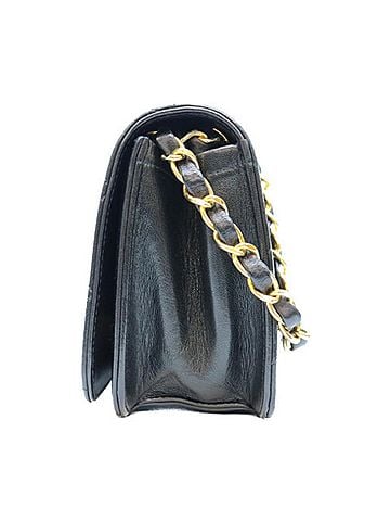 Chanel CHANEL A03571 Black Gold Hardware Turnlock Full Flap Mini Matelassé 19 Shoulder Bag Women's (view 2)