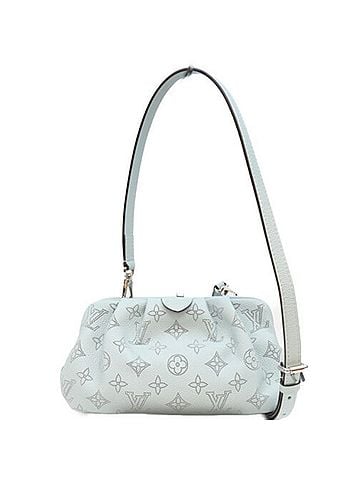 Louis Vuitton LOUIS VUITTON Louis Vuitton 2020 M80094 Mahina Vert Lagoon Scala Mini Shoulder Bag (Mint Green) Women's (view 1)