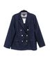 J.Crew 67% Linen 33% Polyester 100% Polyester Blue Blazer Size 22 - photo 1