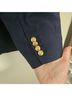 J.Crew 67% Linen 33% Polyester 100% Polyester Blue Blazer Size 22 - photo 5