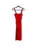 Helmut Lang 100% Polyester Solid Red Cocktail Dress Size M - photo 3