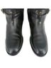 Tory Burch 100% Leather Black Boots Size 6 - photo 3