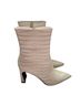 Billini Animal Print Ivory Ankle Boots Size 8 - photo 1