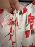 REVOLVE 100% Polyester Floral Red White Cocktail Dress Size S - photo 5