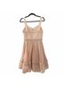 Maje 100% Polyester Solid Pink Cocktail Dress Size L - photo 4