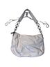Coach 100% Leather Solid White Silver Leather Shoulder Bag One size - photo 2