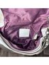 Coach 100% Leather Solid White Silver Leather Shoulder Bag One size - photo 9
