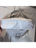 Coach 100% Leather Solid White Silver Leather Shoulder Bag One size - photo 8
