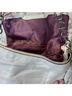 Coach 100% Leather Solid White Silver Leather Shoulder Bag One size - photo 7