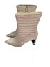 Billini Animal Print Ivory Ankle Boots Size 8 - photo 4