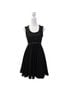 Ted Baker London 100% Polyester 100% Polyester 10% Polyester Solid Black Silver Cocktail Dress Size 2 - photo 1