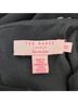 Ted Baker London 100% Polyester 100% Polyester 10% Polyester Solid Black Silver Cocktail Dress Size 2 - photo 3