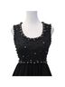 Ted Baker London 100% Polyester 100% Polyester 10% Polyester Solid Black Silver Cocktail Dress Size 2 - photo 4