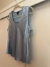 Tommy Hilfiger 100% Silk Blue Sleeveless Top Size L - photo 5