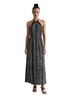 Express 86% Polyester 4% Spandex 100% Polyester Zebra Print Black White Casual Dress Size M - photo 1