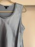 Tommy Hilfiger 100% Silk Blue Sleeveless Top Size L - photo 7