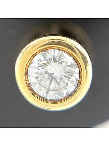 Tiffany & Co. Tiffany &amp; Co. By the Yard Earrings, Yellow Gold (750), Diamond, Women's Earrings (view 2)