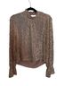 Free People Multi Color Long Sleeve Blouse Size M - photo 1