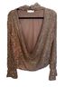 Free People Multi Color Long Sleeve Blouse Size M - photo 2