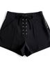 A.L.C. Black Dressy Shorts Size 2 - photo 4