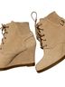 MICHAEL Michael Kors 100% Leather Brown Wedges Size 8 1/2 - photo 2