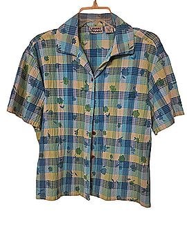 Lemon Grass Lemon Grass Short Sleeve Blouse (view 1)