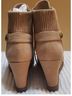MICHAEL Michael Kors 100% Leather Brown Wedges Size 8 1/2 - photo 5