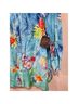 John Mark Floral Blue T-Shirt Size 2X - photo 4