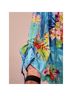 John Mark Floral Blue T-Shirt Size 2X - photo 5