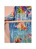 John Mark Floral Blue T-Shirt Size 2X - photo 8