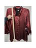 Aligne 100% Polyester Red Long Sleeve T-Shirt Size 3X - photo 4