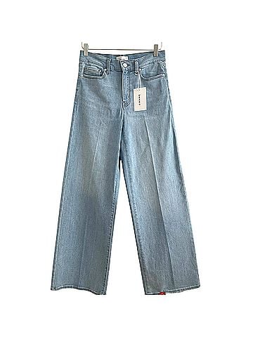 FRAME Denim the high rise wide leg Temper Jeans (view 2)