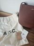A.P.C. 100% Calf Leather Brown Shoulder Bag One size - photo 10
