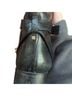 Tory Burch 100% Leather Black Gold Boots Size 5 1/2 - photo 2