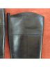 Tory Burch 100% Leather Black Gold Boots Size 5 1/2 - photo 6