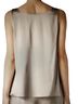 Eileen Fisher Solid Tan Sleeveless Silk Top Size 2X - photo 2