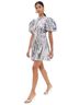 Celia B 100% Polyester Floral Silver Casual Dress Size XS - photo 1