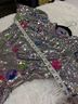 Celia B 100% Polyester Floral Silver Casual Dress Size XS - photo 4