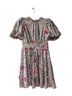 Celia B 100% Polyester Floral Silver Casual Dress Size XS - photo 2