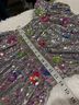 Celia B 100% Polyester Floral Silver Casual Dress Size XS - photo 5