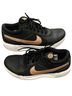 Nike Black Gold Pink Sneakers Size 9 1/2 - photo 1