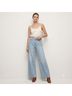 FRAME Denim Solid Blue Jeans Size 28 - photo 1