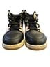 Nike Black Yellow Red Sneakers Size 7 - photo 2