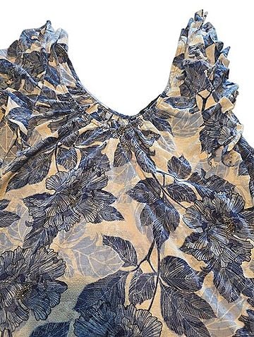 INC International Concepts Short Sleeve Blouse (view 2)