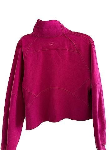 Lululemon Athletica Scuba Quarter Zip Pullover Hoodie (view 2)