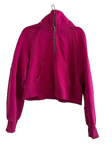Lululemon Athletica Scuba Quarter Zip Pullover Hoodie (view 1)