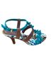 CafeNoir Multi Color Brown Teal Heels Size EU 35 - photo 2