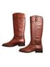 INC International Concepts 100% Leather Brown Boots Size 7 - photo 1